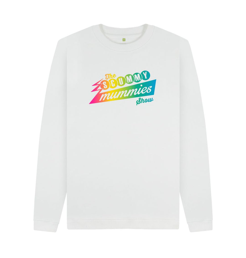 White Rainbow SCUMMY MUMMIES Show Sweatshirt