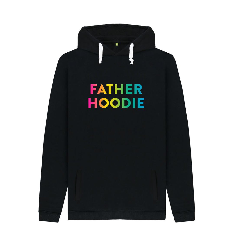 Black FATHER HOODIE