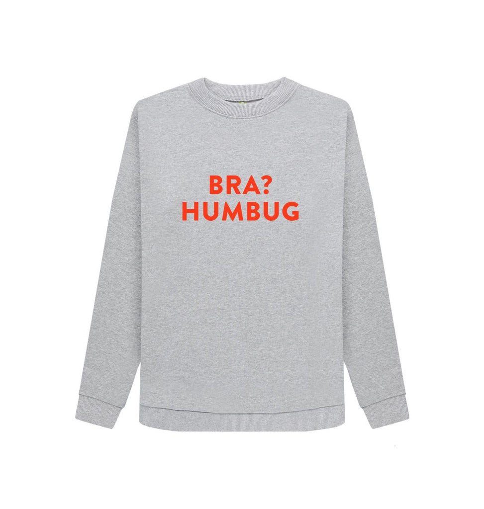 Light Heather BRA? HUMBUG? Red Women's Sweatshirt