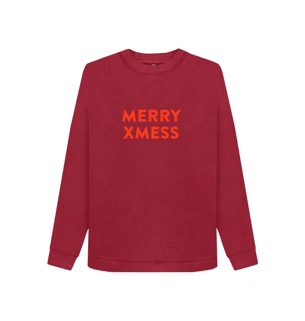 Cherry MERRY XMESS Red Berry Sweatshirt