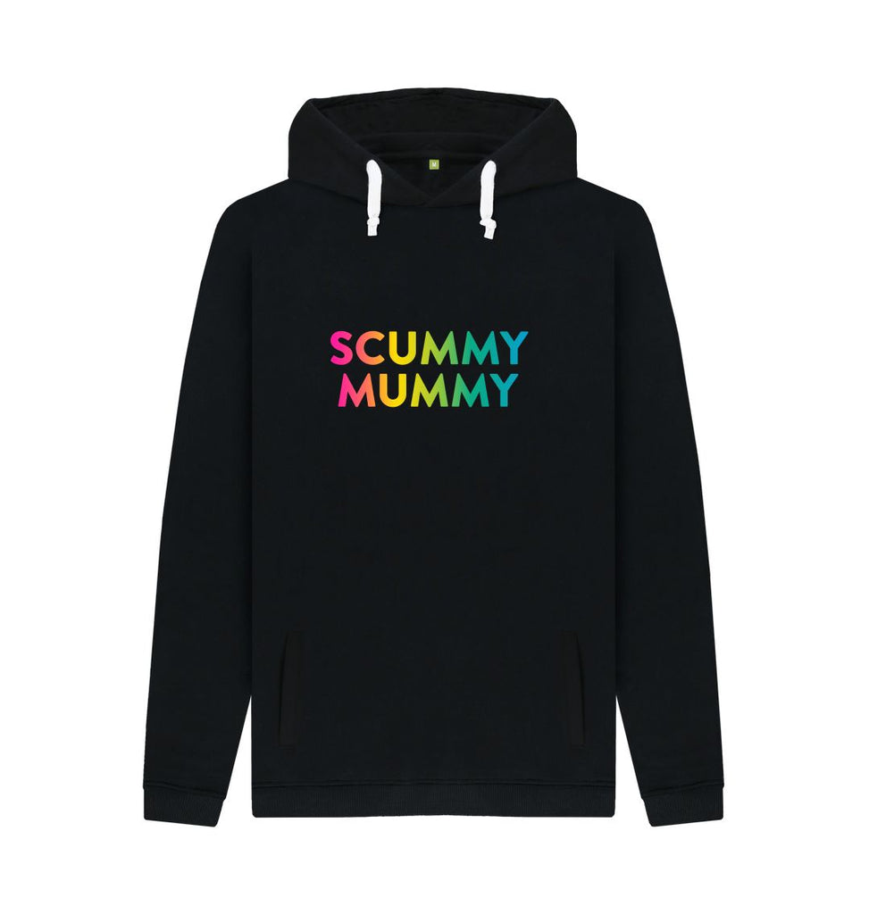 Black Rainbow Scummy Mummy Hoodie