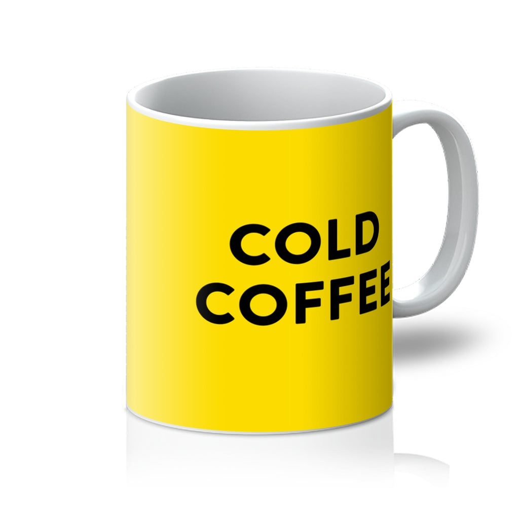 Yellow Cold Coffee Mug