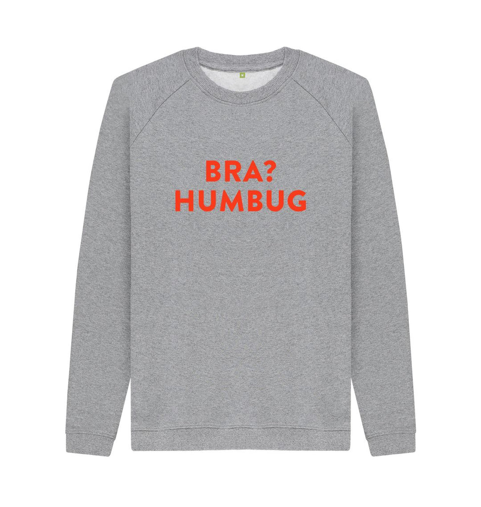 Light Heather BRA? HUMBUG Red Unisex Sweatshirt