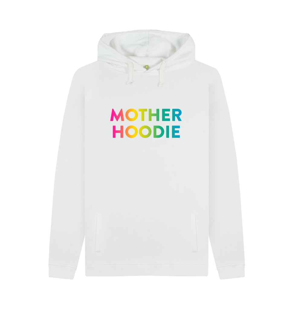 White MOTHER HOODIE